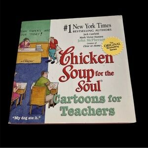 Chicken Soup for the Soul: Cartoons for Teachers - White Cover Paperback